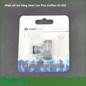 Cút nối ren trong Ideal Line Plus Cellfast 50-660