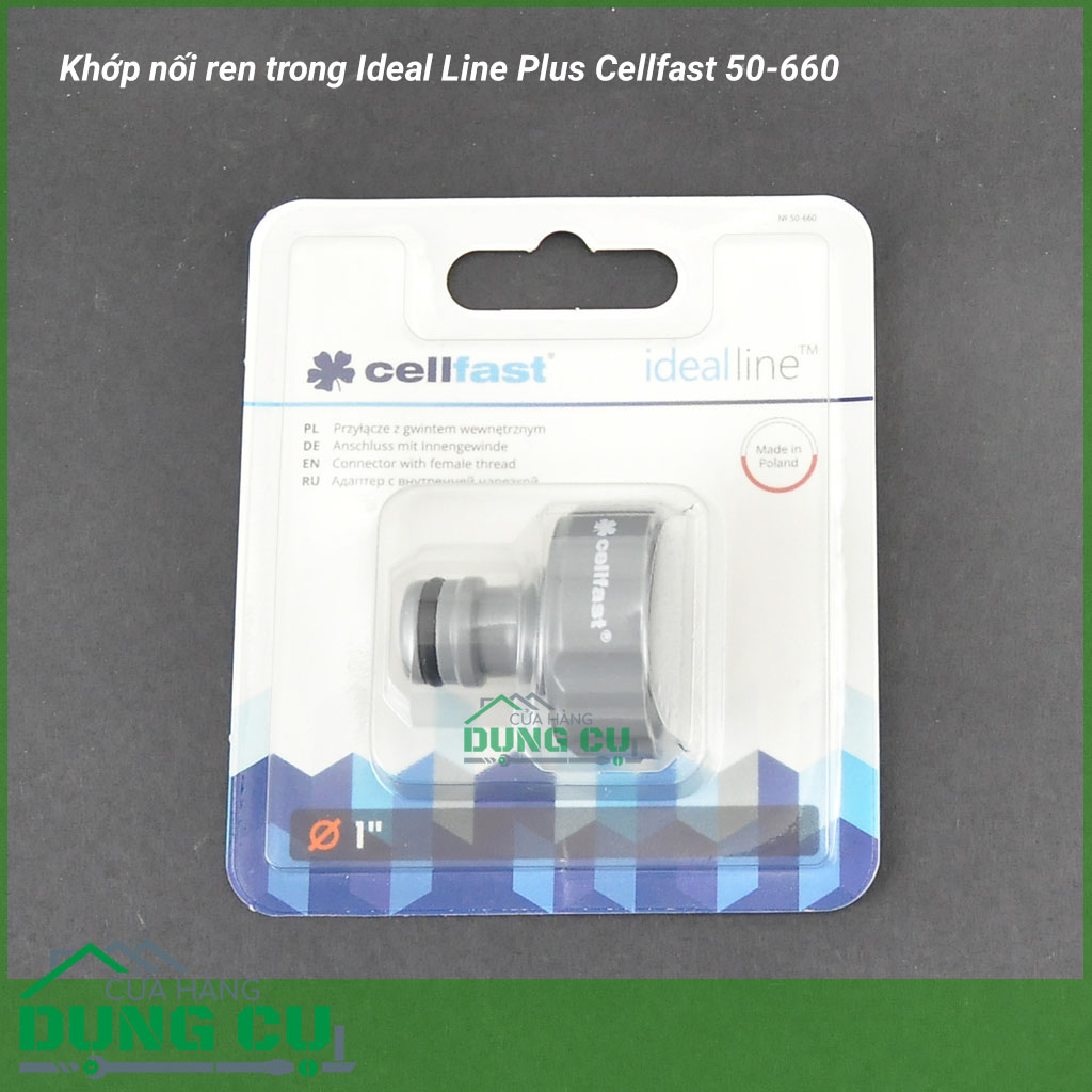 Khớp nối ren trong Ideal Line Plus Cellfast 50-660