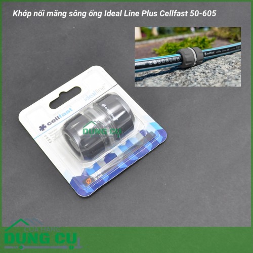 Khớp nối măng sông ống Ideal Line Plus Cellfast 50-605