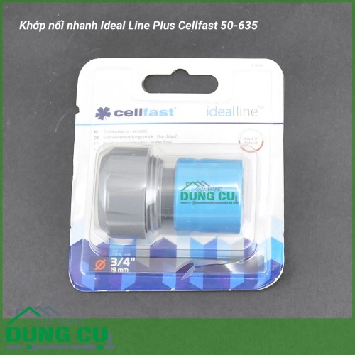 Cút nối nhanh Ideal Line Plus Cellfast 50-635