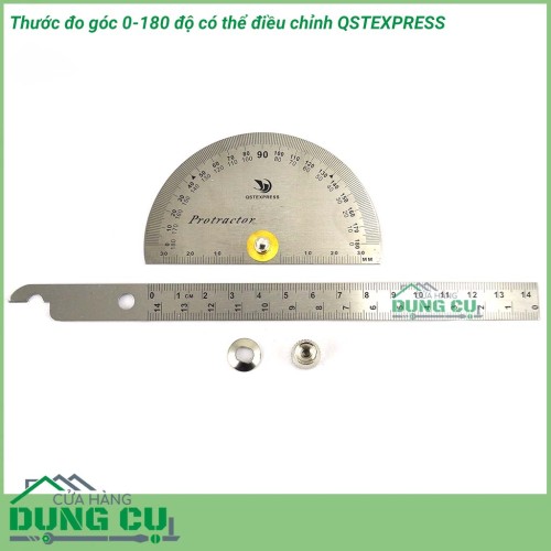 Thước đo góc 0-180 độ có thể điều chỉnh