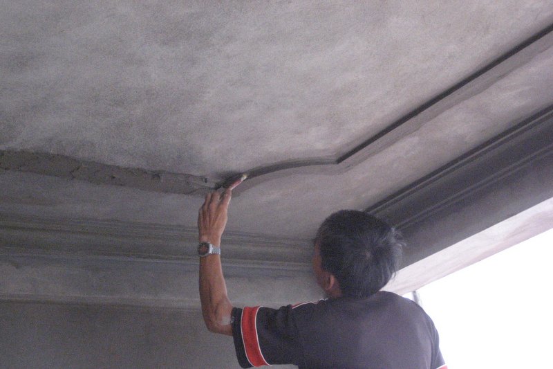 Cách trát trần nhà đúng kỹ thuật