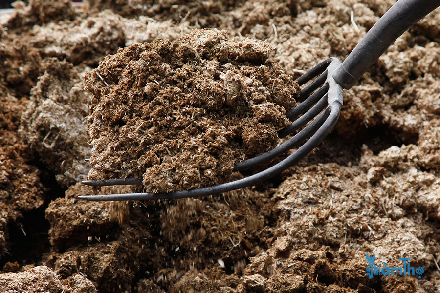 Sử dụng phân trộn hữu cơ giúp cải thiện cấu trúc của đất