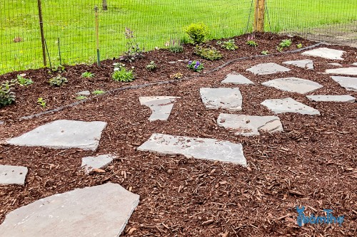 Cách tự thiết kế lối đi bằng con đường lát đá trong vườn