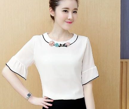 Công thức cắt cổ áo hình tròn