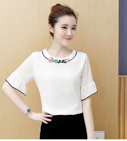 Công thức cắt cổ áo hình tròn
