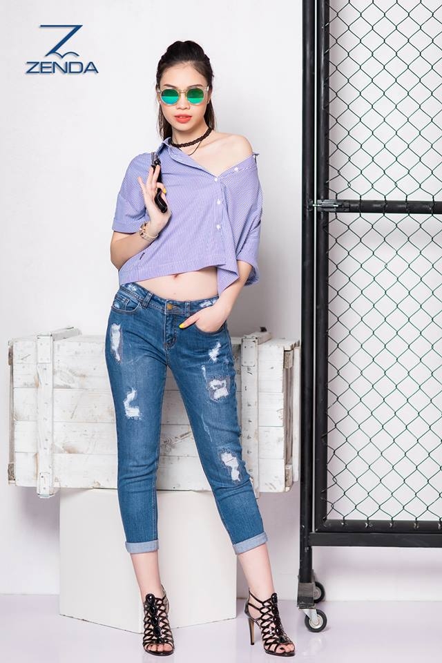 Hướng dẫn cắt may quần jeans