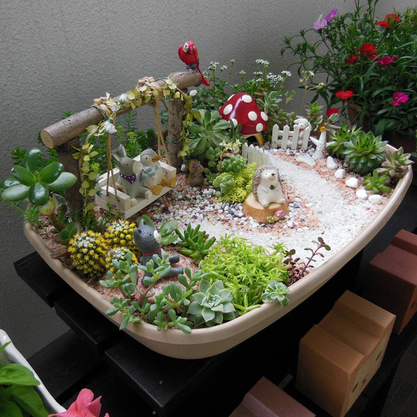 Cách làm khu vườn cổ tích thu nhỏ