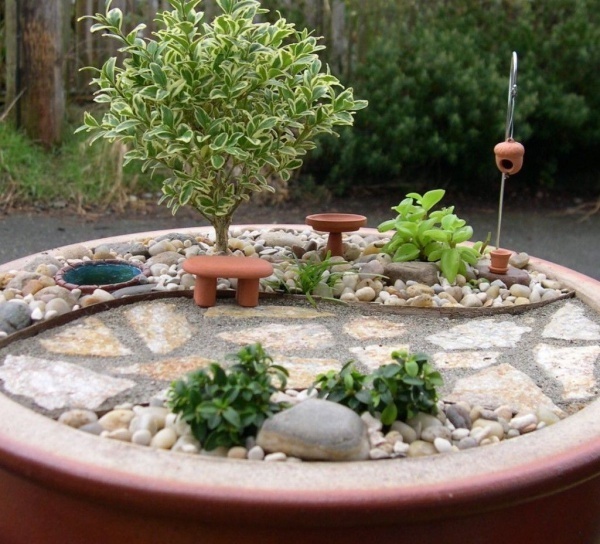 Cách trang trí tiểu cảnh Zen tạo điểm nhấn sân vườn