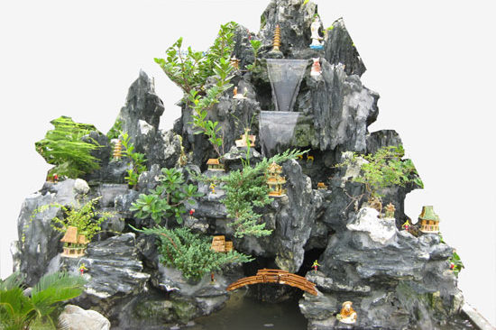 Kỹ thuật tạo hình hòn non bộ