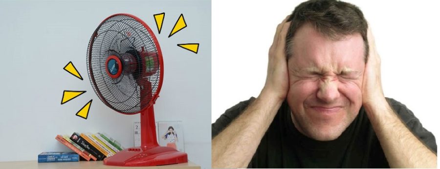 khắc phục quạt điện kêu to, rung lắc mạnh