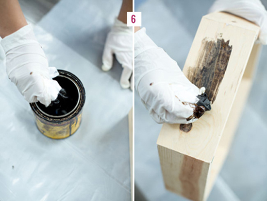 Cách làm kệ gỗ tổ ong trang trí nhà