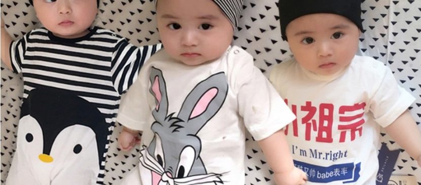 Cách cắt may body cho bé