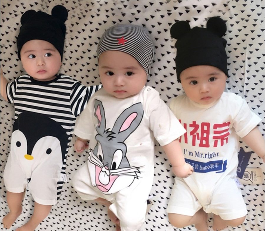 Cách cắt may body cho bé