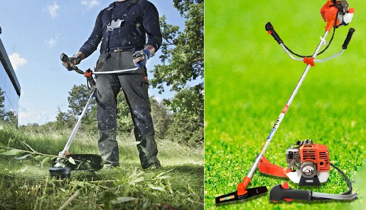 Cách dùng máy cắt cỏ 2 thì