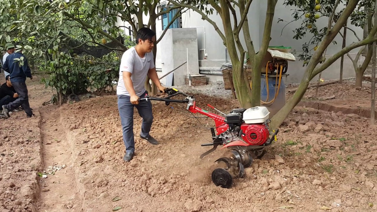 Cách sử dụng máy xới đất