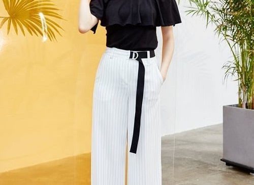 Hướng dẫn cắt may quần ống xéo có dây kéo