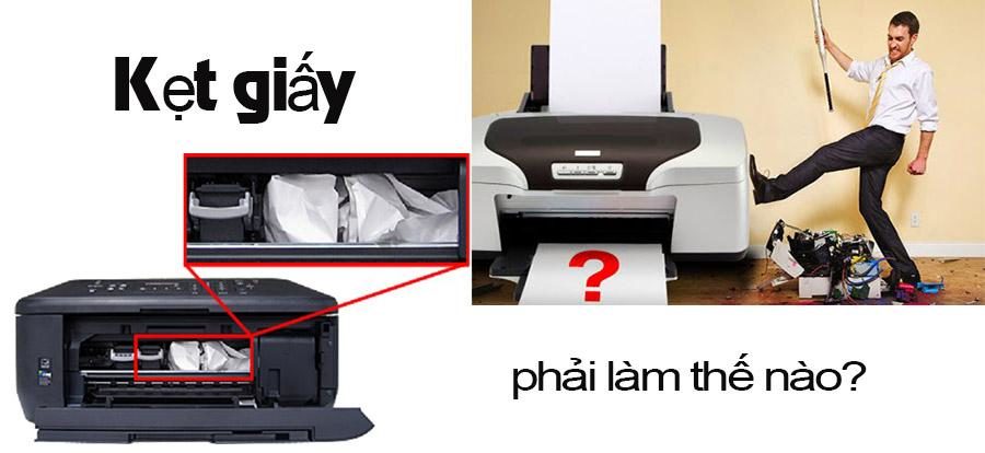 Cách sửa máy in bị kẹt giấy
