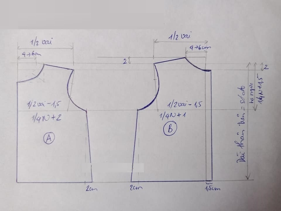 Cách tính vải may đầm chữ A | Vải áo dài D&D
