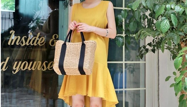 Các bước may váy suông đuôi cá theo rập có sẵn